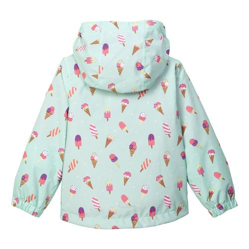 Rückansicht von first instinct by killtec FIOS 5 Softshelljacke Kinder Grün2043