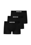 Snocks Boxershorts aus Bio-Baumwolle Unterhose Herren - Schwarz