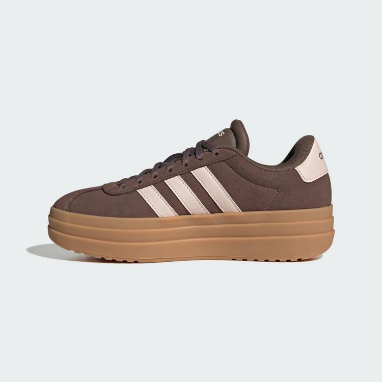 adidas adidas VL Court Bold Schuh Sneaker Damen - Earth Strata / Wonder Quartz / Gum - 5 | SportScheck