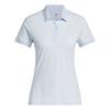 adidas Ultimate365 Tour Twistknit Poloshirt Funktionsshirt Damen - Crystal Sky