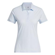 adidas Ultimate365 Tour Twistknit Poloshirt Funktionsshirt Damen Crystal Sky