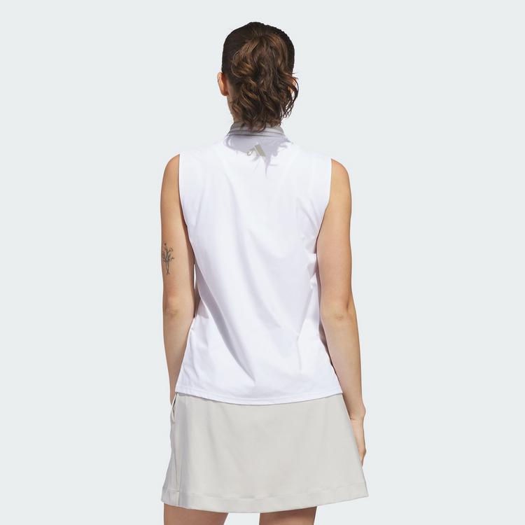 adidas adidas ... Poloshirt Damen - White / Beige - 1 | SportScheck