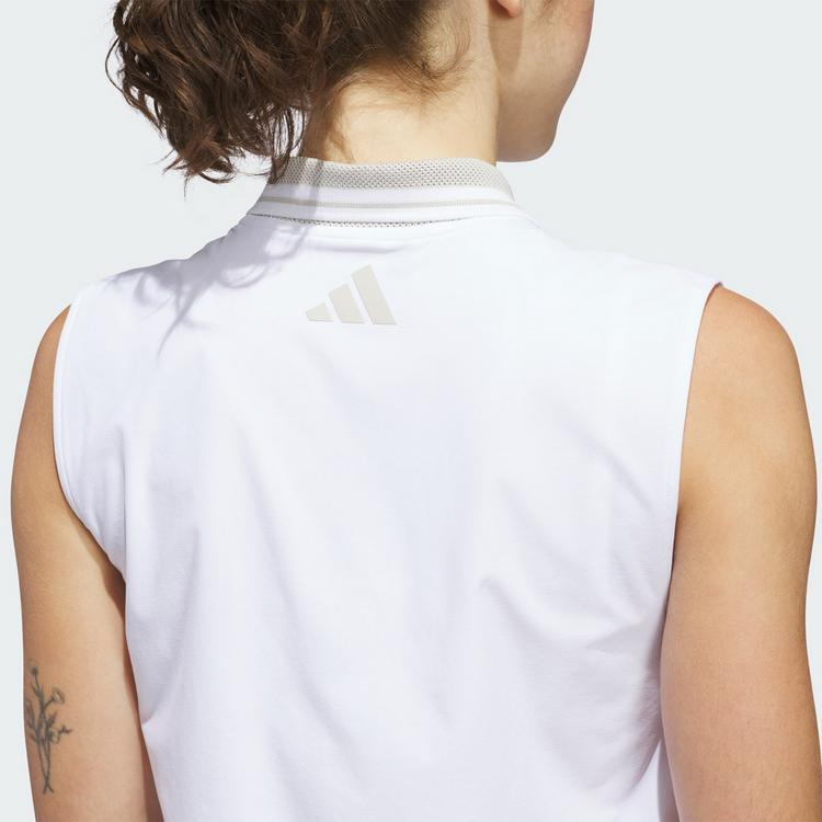 adidas adidas ... Poloshirt Damen - White / Beige - 1 | SportScheck