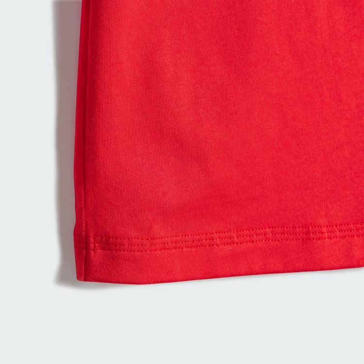 adidas adidas Essentials Kids T-Shirt-Set Trainingsanzug Kinder - Pure Ruby / Black - 2 | SportScheck