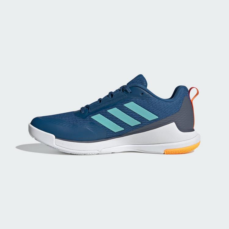 adidas adidas Novaflight 2 Indoor Schuh Hallenschuhe - Dusky Petrol / Flash Aqua / Core Black - 4 | SportScheck