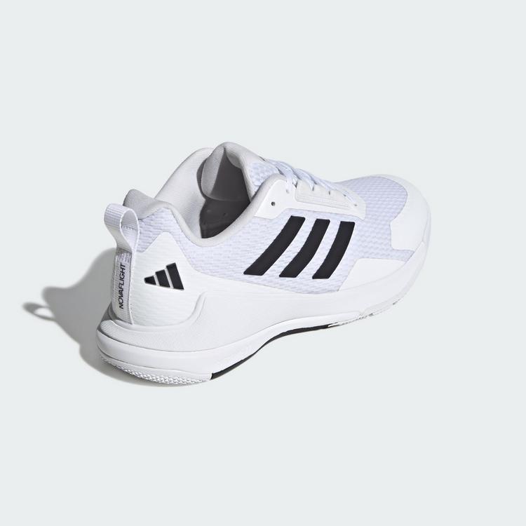 adidas adidas Novaflight 2 Indoor Schuh Hallenschuhe - Cloud White / Core Black / Cloud White - 4 | SportScheck