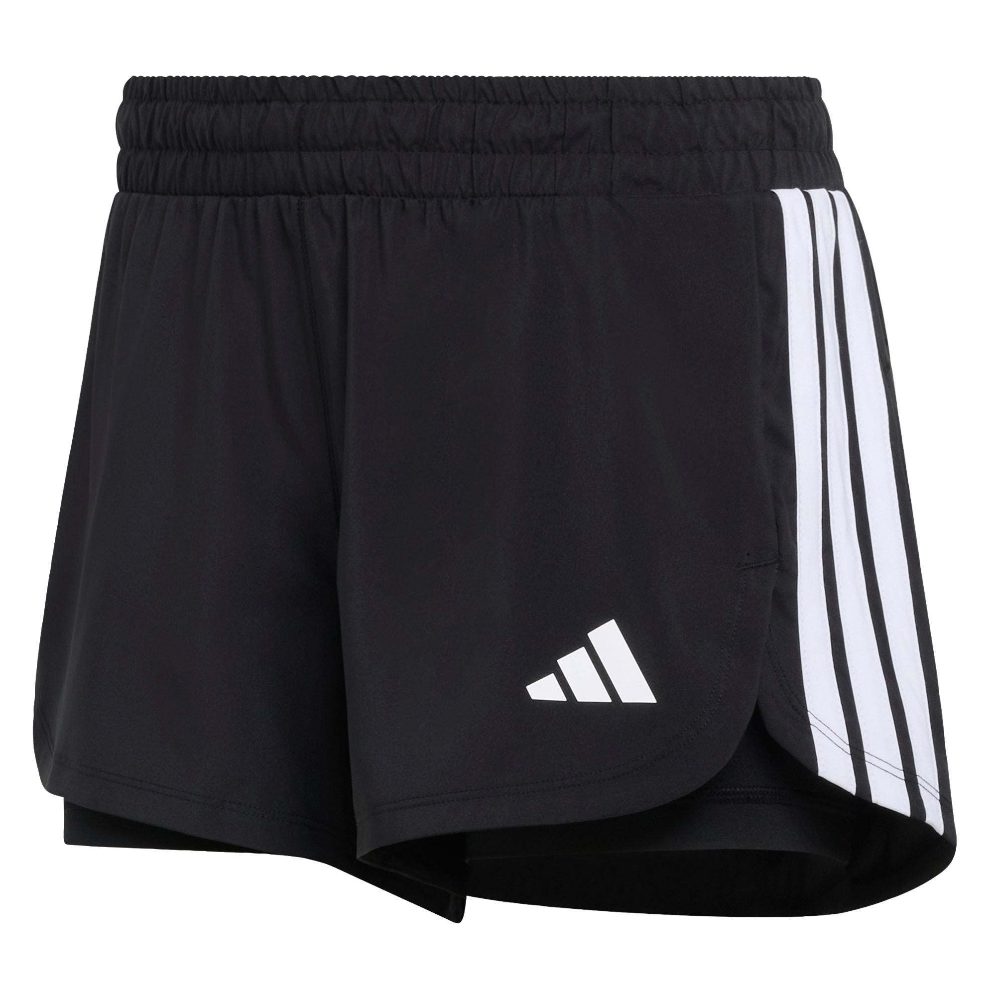 adidas Pacer Workout Woven 2in1 Shorts Funktionsshorts Damen - Black