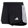 adidas Pacer Workout Woven 2in1 Shorts Funktionsshorts Damen - Black