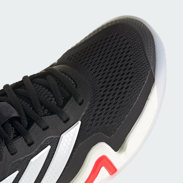 adidas adidas Barricade 14 Clay Tennisschuh Tennisschuhe Herren - Core Black / Zero Metalic / Lucid Red - 7 | SportScheck