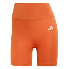 adidas Optime Essentials Workout kurze Leggings Tights Damen Fox Orange