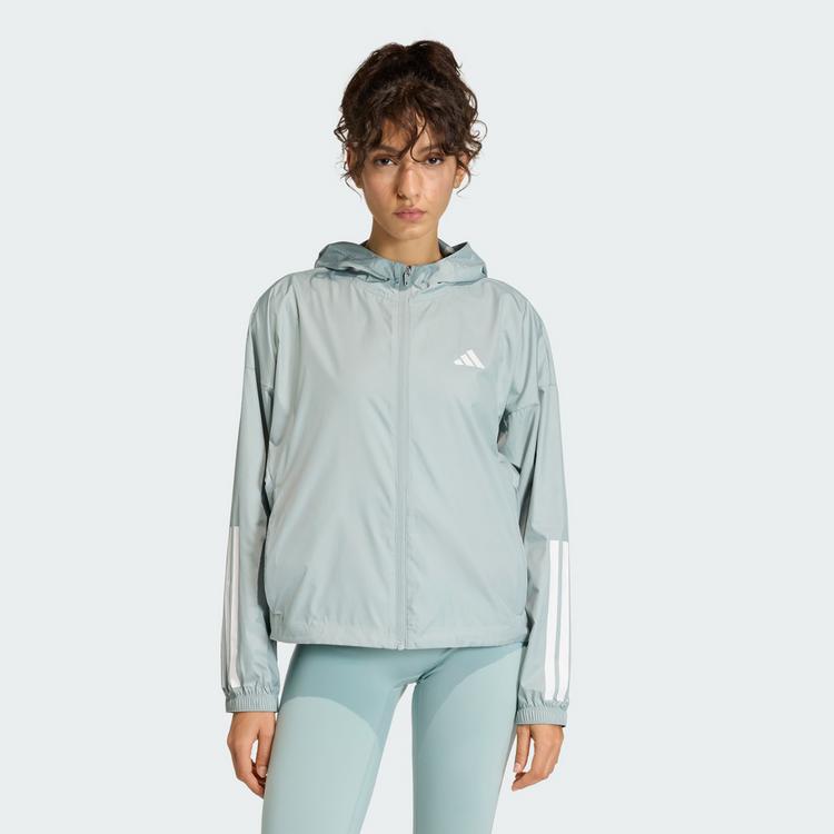 adidas adidas Hyperglam 3-Streifen Windbreaker Windbreaker Damen - Wonder Sage - 0 | SportScheck