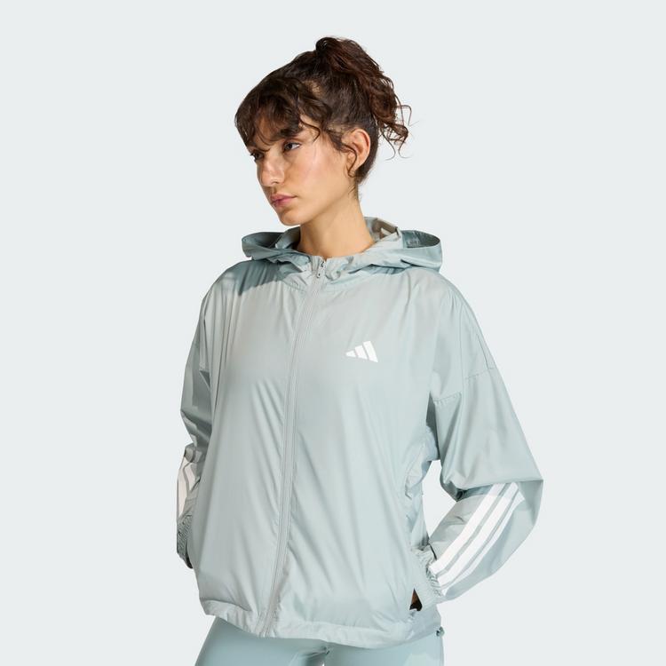 adidas adidas Hyperglam 3-Streifen Windbreaker Windbreaker Damen - Wonder Sage - 0 | SportScheck