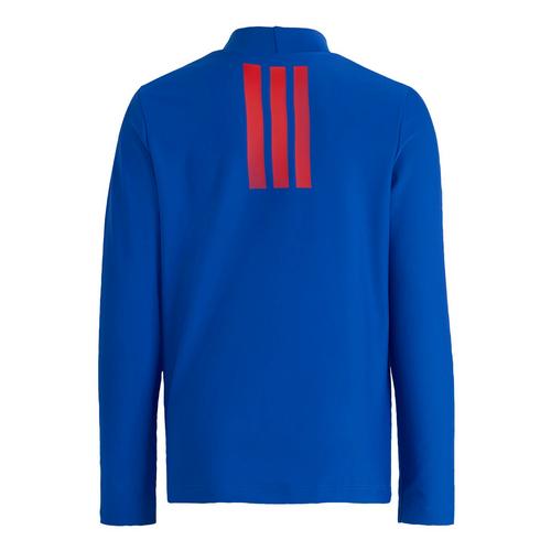 Rückansicht von adidas ADIDAS MARVEL SPIDER-MAN RASHGUARD UV-Shirt Kinder Royal Blue
