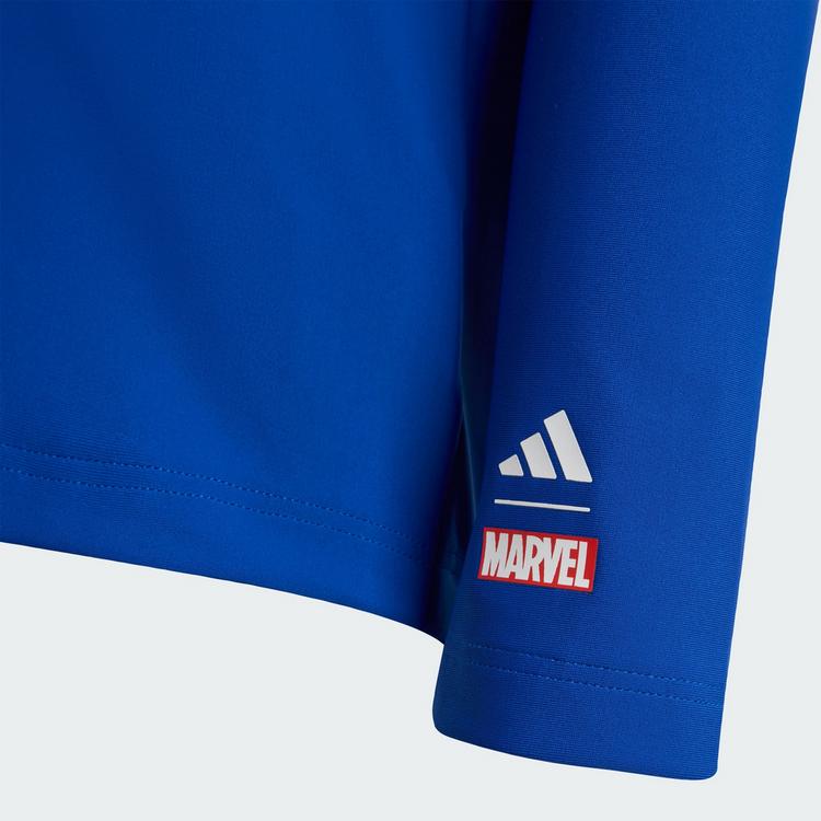 adidas adidas ADIDAS MARVEL SPIDER-MAN RASHGUARD UV-Shirt Kinder - Royal Blue - 1 | SportScheck