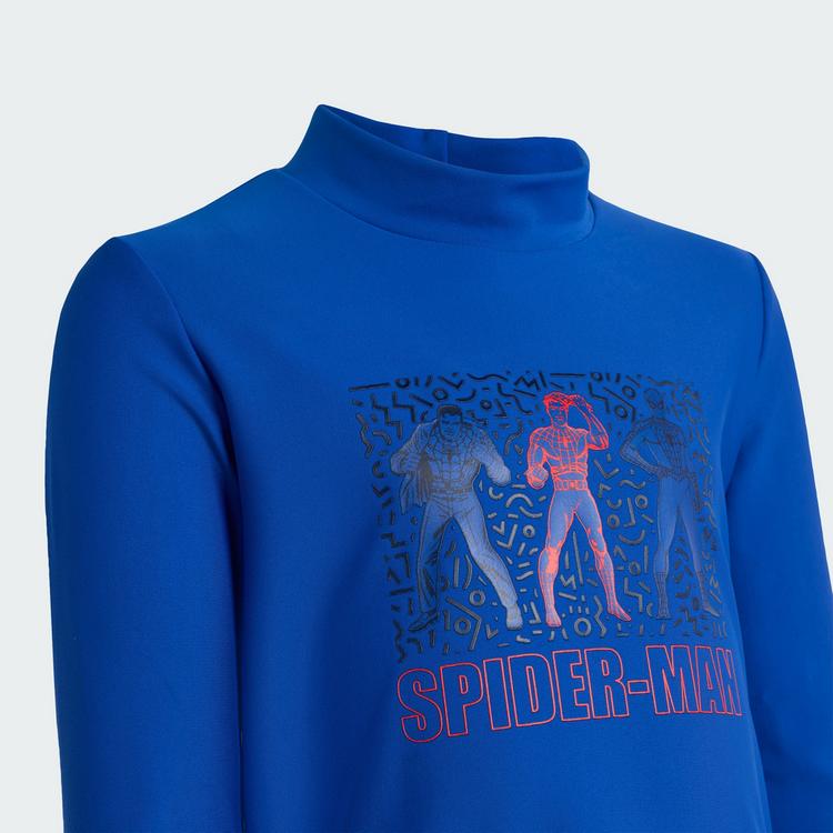 adidas adidas ADIDAS MARVEL SPIDER-MAN RASHGUARD UV-Shirt Kinder - Royal Blue - 2 | SportScheck