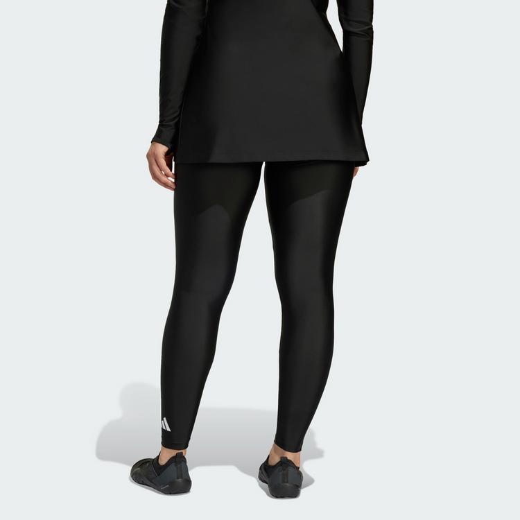 adidas adidas SCHWIMM-LEGGINGS Badeanzug Damen - Black - 1 | SportScheck