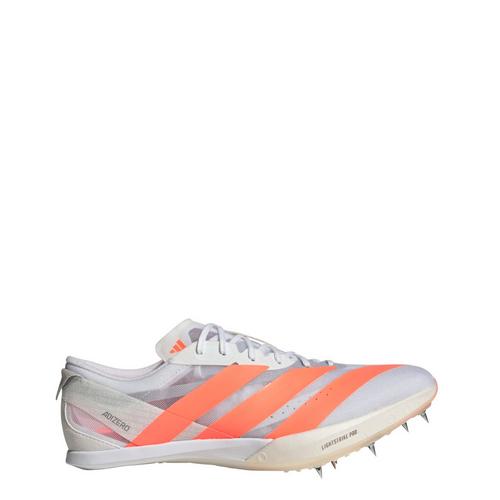 Rückansicht von adidas ADIZERO FINESSE Schuh Laufschuhe Cloud White / Lucid Orange / Lucid Red