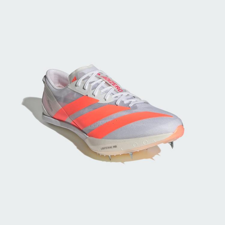 adidas adidas ADIZERO FINESSE Schuh Laufschuhe - Cloud White / Lucid Orange / Lucid Red - 3 | SportScheck