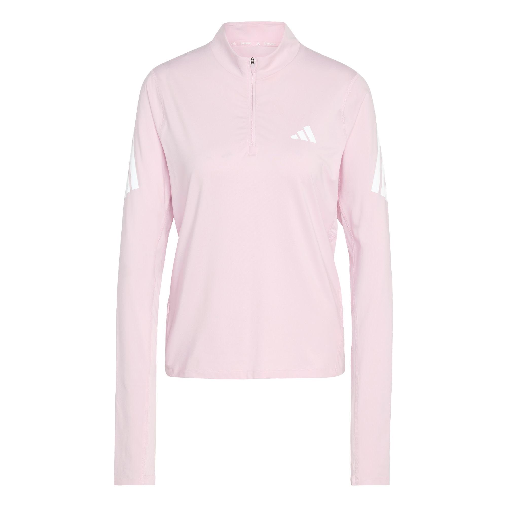 adidas adi365 Iconic Running Pullover mit... Langarmshirt Damen - Clear Pink
