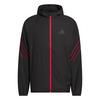 adidas adidas Crazy Lite Jacke Trainingsjacke Herren - Black / Pure Ruby