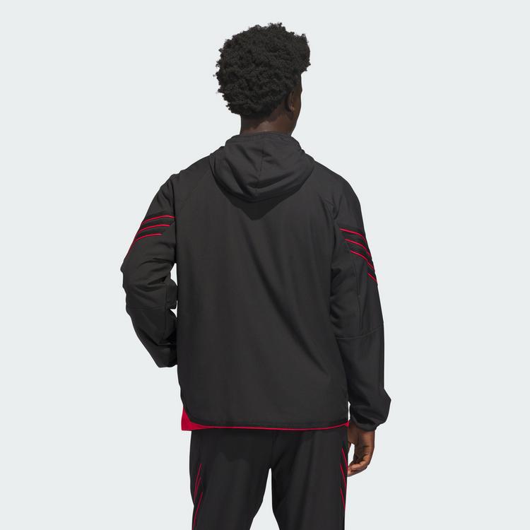 adidas adidas adidas Crazy Lite Jacke Trainingsjacke Herren - Black / Pure Ruby - 1 | SportScheck