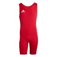 adidas Powerlift Weightlifting Einteiler Bodysuit Herren - Team Power Red 2