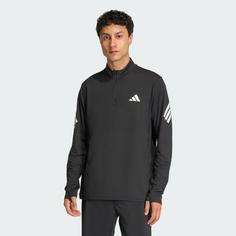Rückansicht von adidas adi365 Iconic 1/2 Zip Top Funktionsshirt Herren Black