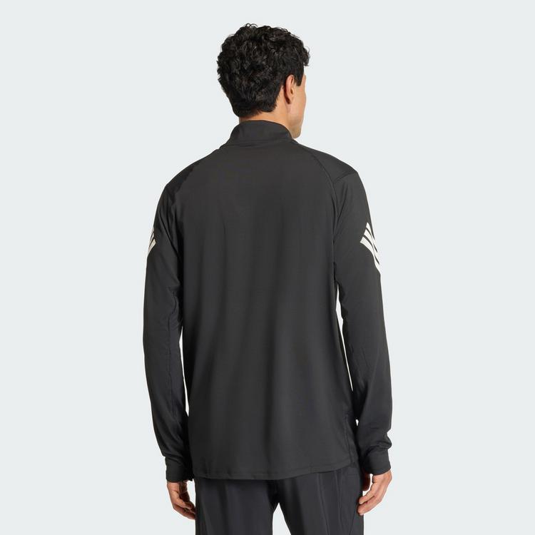 adidas adidas adi365 Iconic 1/2 Zip Top Funktionsshirt Herren - Black - 1 | SportScheck