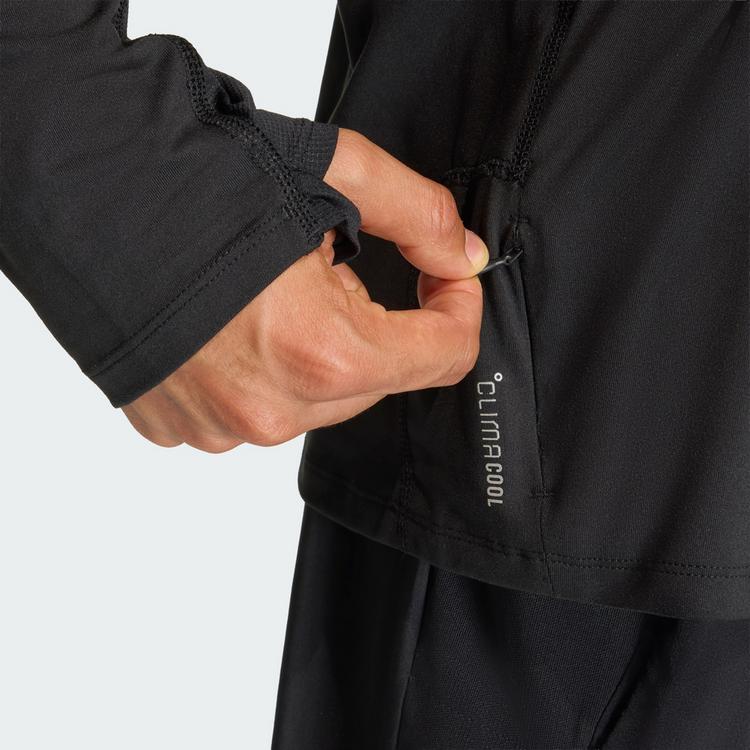 adidas adidas adi365 Iconic 1/2 Zip Top Funktionsshirt Herren - Black - 1 | SportScheck