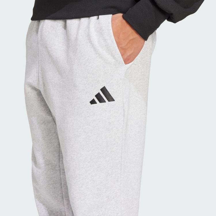 adidas adidas Essentials Feelcozy hose Trainingshose Herren - Light Grey Heather / Black - 0 | SportScheck