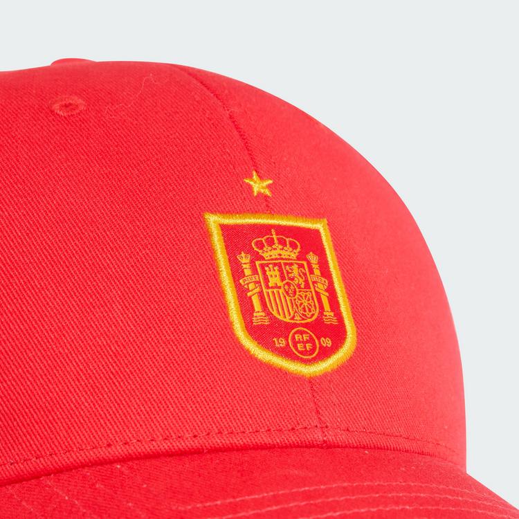 adidas adidas RFEF SPANIEN FUSSBALL BASEBALL KAPPE Cap - Vivid Red / Crew Yellow - 0 | SportScheck