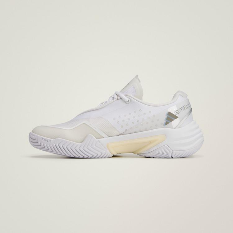 adidas adidas adidas by Stella McCartney Barricade Fitnessschuhe Damen - Cloud White / Almond Milk-Smc / Willow Grey - 5 | SportScheck