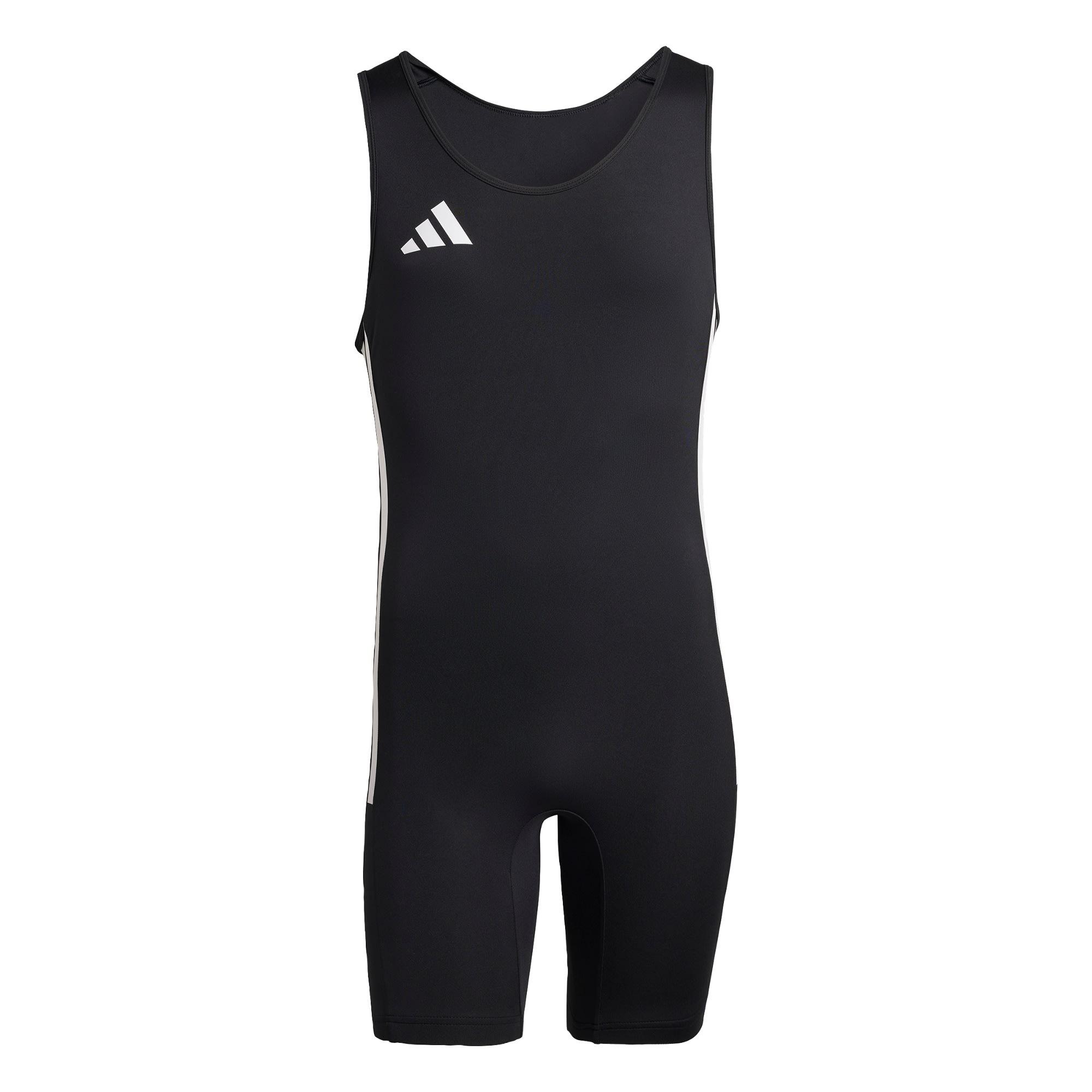 adidas Powerlift Weightlifting Einteiler Bodysuit Herren - Black