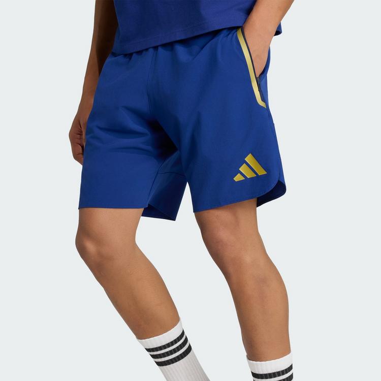 adidas adidas Italien Tiro Travel Shorts Fu&szlig;ballshorts Herren - Victory Blue - 1 | SportScheck