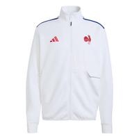 adidas Frankreich Rugby Anthem Jacke Trainingsanzug Herren - White