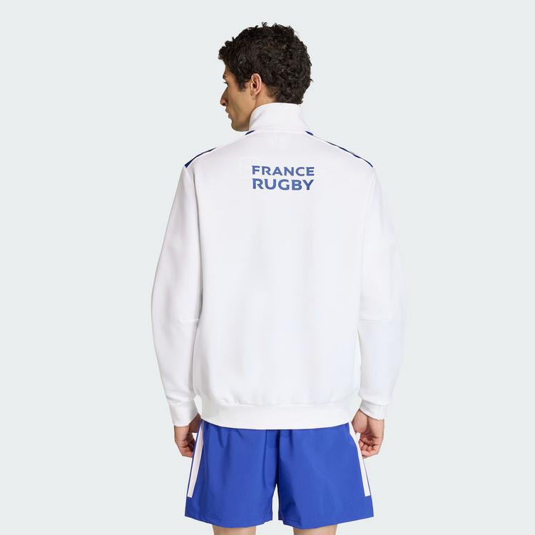 adidas adidas Frankreich Rugby Anthem Jacke Trainingsanzug Herren - White - 1 | SportScheck