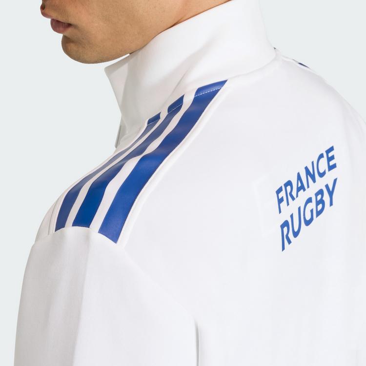 adidas adidas Frankreich Rugby Anthem Jacke Trainingsanzug Herren - White - 1 | SportScheck