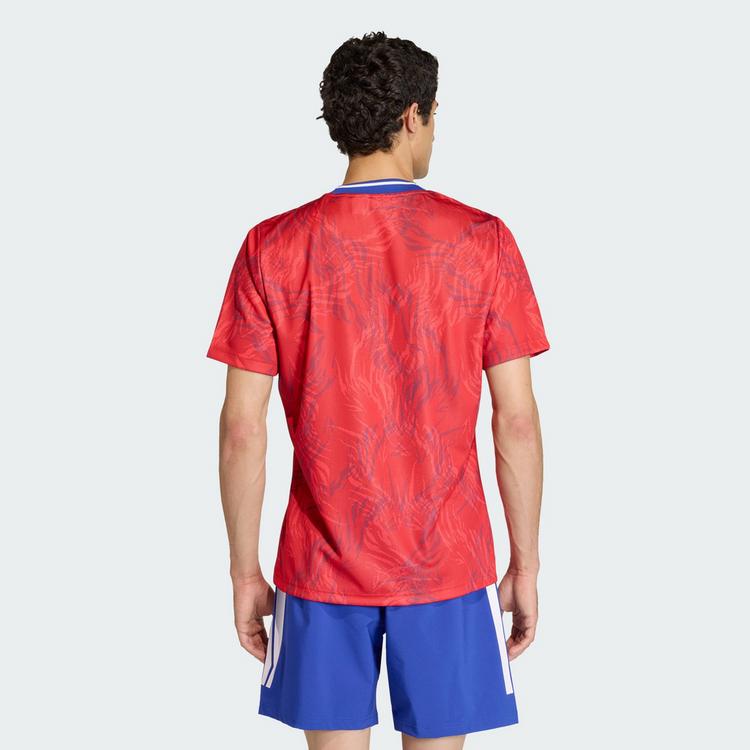 adidas adidas Frankreich Rugby Prematch Jersey Funktionsshirt Herren - Collegiate Red - 1 | SportScheck