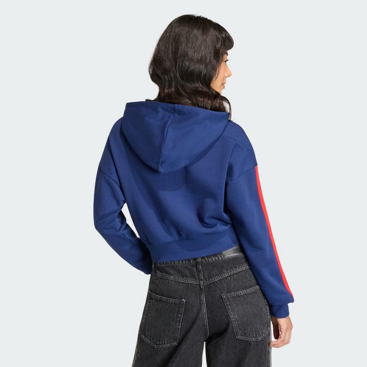 adidas adidas Spanien DNA Hoodie Hoodie Damen - Dark Blue - 1 | SportScheck