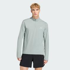 Rückansicht von adidas adi365 Iconic 1/2 Zip Top Funktionsshirt Herren Wonder Sage