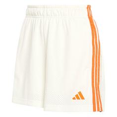 adidas STADIUM MESH SHORTS Funktionsshorts Damen Off White / Pure Orange