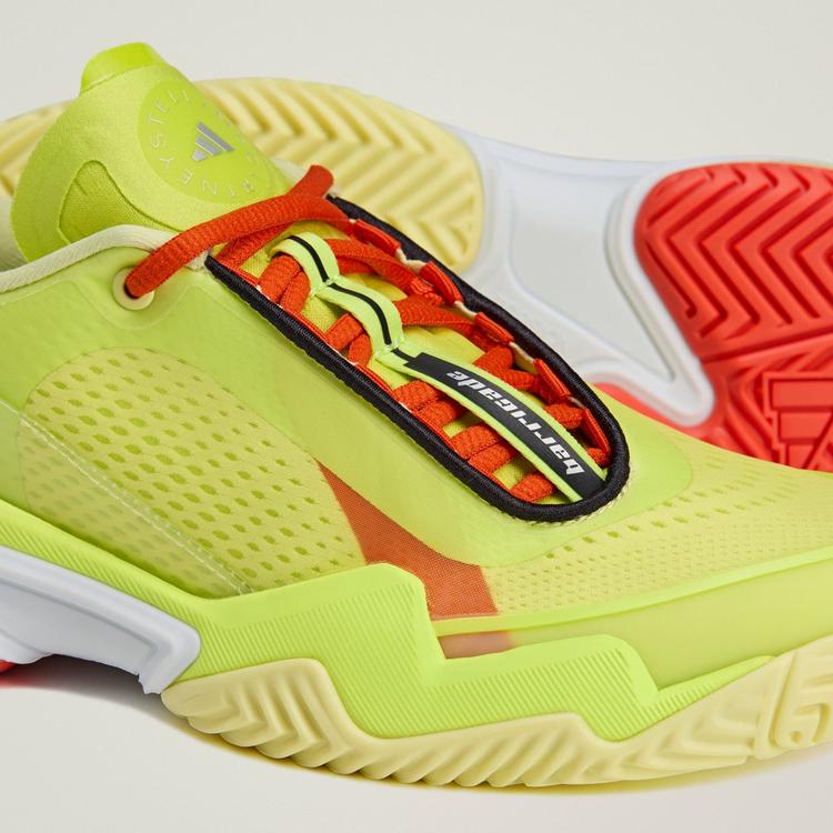 adidas adidas adidas by Stella McCartney Barricade Fitnessschuhe Damen - Bahia Glow / Ice Yellow / Collegiate Orange - 6 | SportScheck