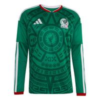 adidas Mexiko 26 Lang&auml;rmeliges Heimtrikot Trikot Herren - Bold Green