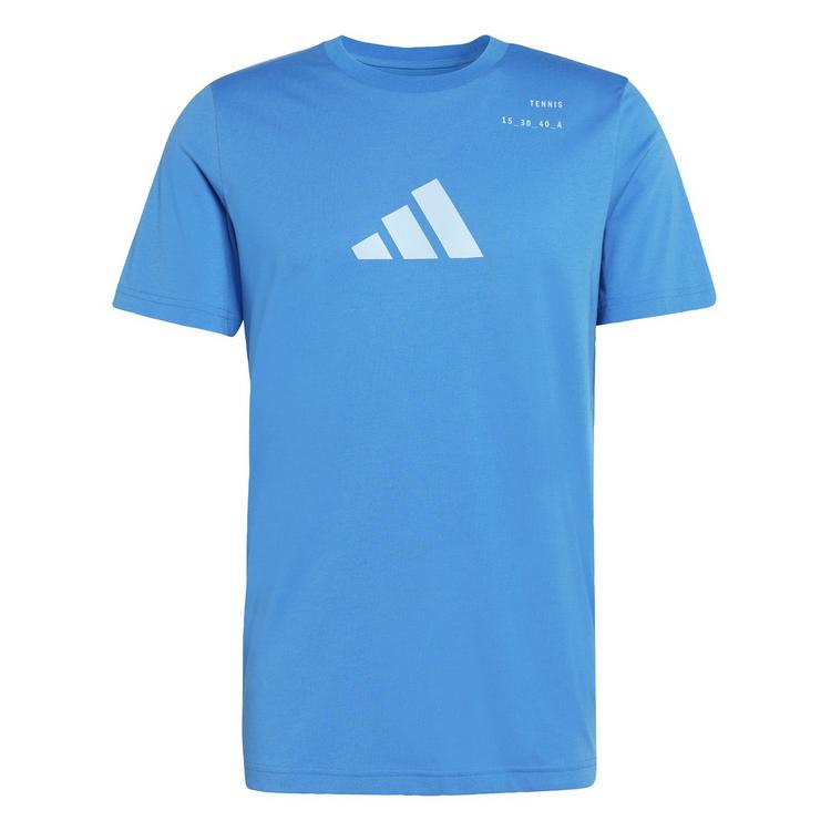 adidas adidas Tennis Category Grafik T-Shirt T-Shirt Herren - Ray Blue - 0 | SportScheck