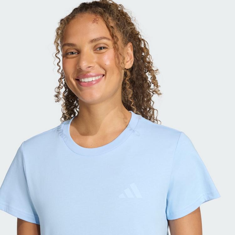 adidas adidas TERREX MOUNTAIN GRAFIK T-SHIRT Slipper Damen - Glow Blue - 0 | SportScheck