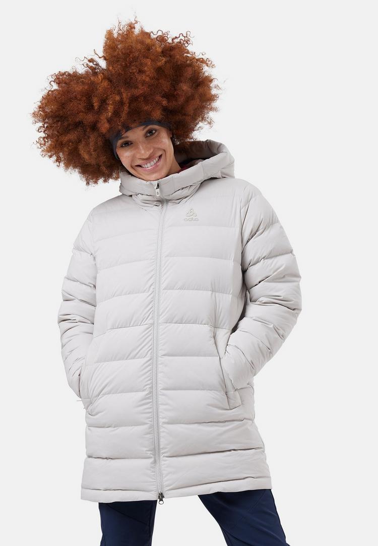Odlo Odlo ASCENT N-THERMIC HOODED Daunenjacke Damen - silver cloud(10697) - 0 | SportScheck