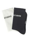 Copenhagen Studios Tennissocken Socken - anthrazit - wei&szlig;
