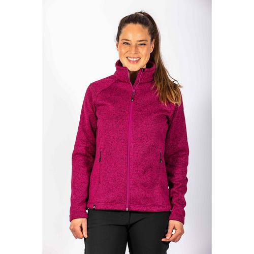 Rückansicht von Maul Sport Brixen Funktionsjacke Damen Lila