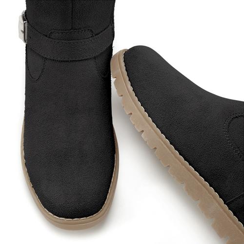 Rückansicht von ELBSAND Winterstiefel Stiefel Damen schwarz