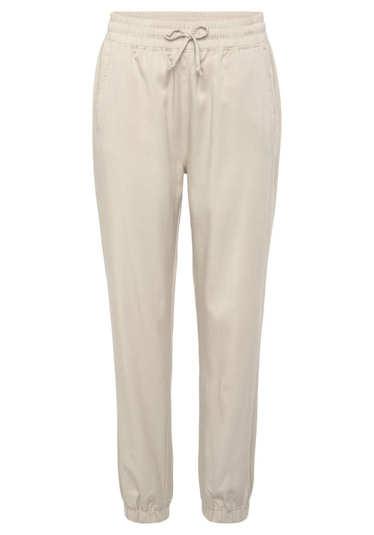 Lascana Lascana Schlupfhose Stoffhose Damen - sand - 0 | SportScheck